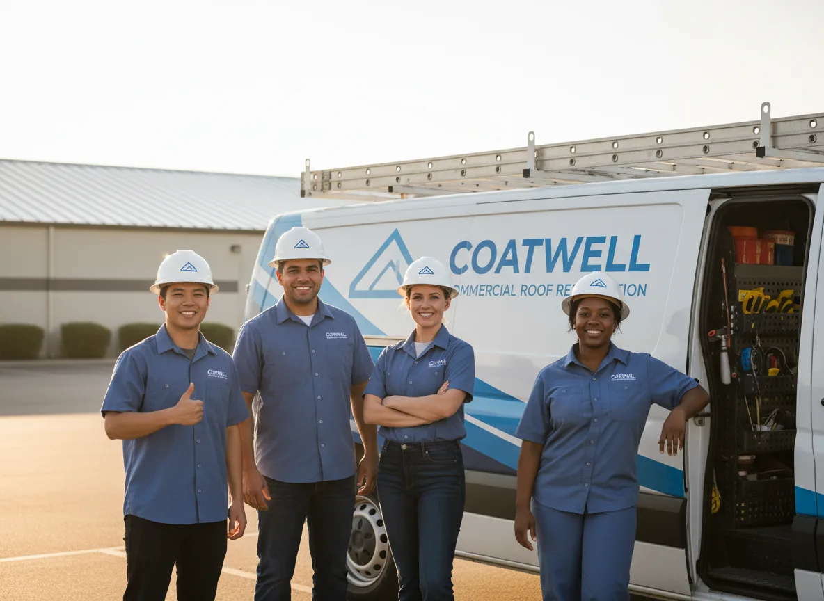 Commercial roof coating company in Frost, TX